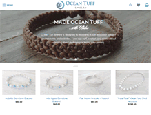 Tablet Screenshot of oceantuffjewelry.com